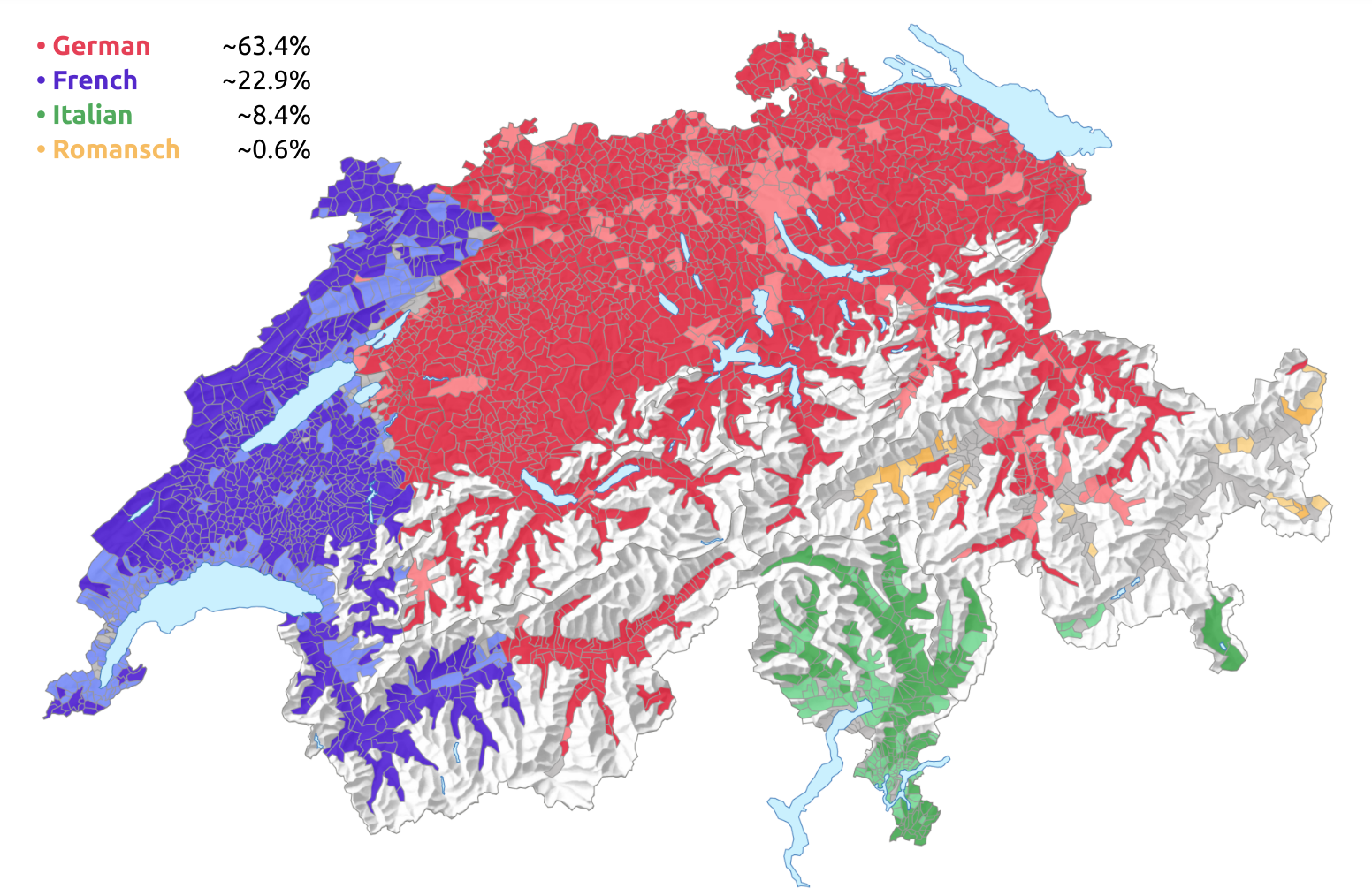 The Curious Case of Switzerland's Languages | SilentByte